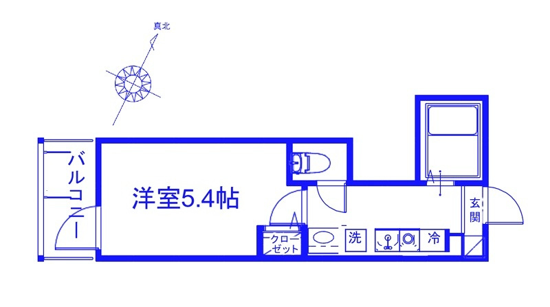メルディア与野本町ⅡBの間取り