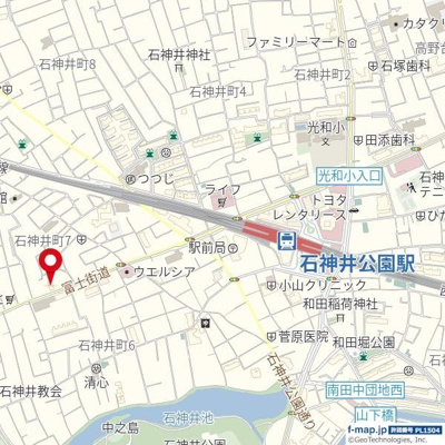 【地図】 | トップ石神井公園