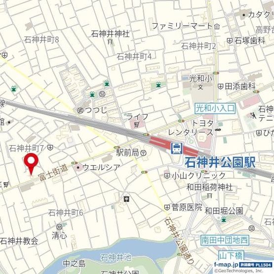 【地図】 | トップ石神井公園