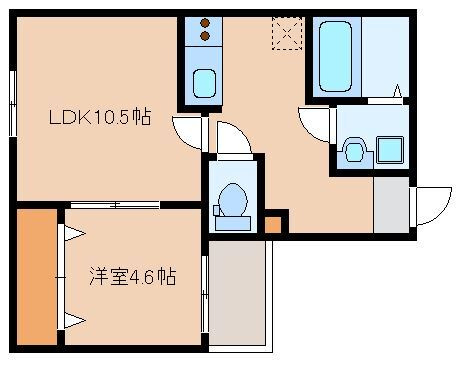 【間取り】 | ハピネスベリー吉塚