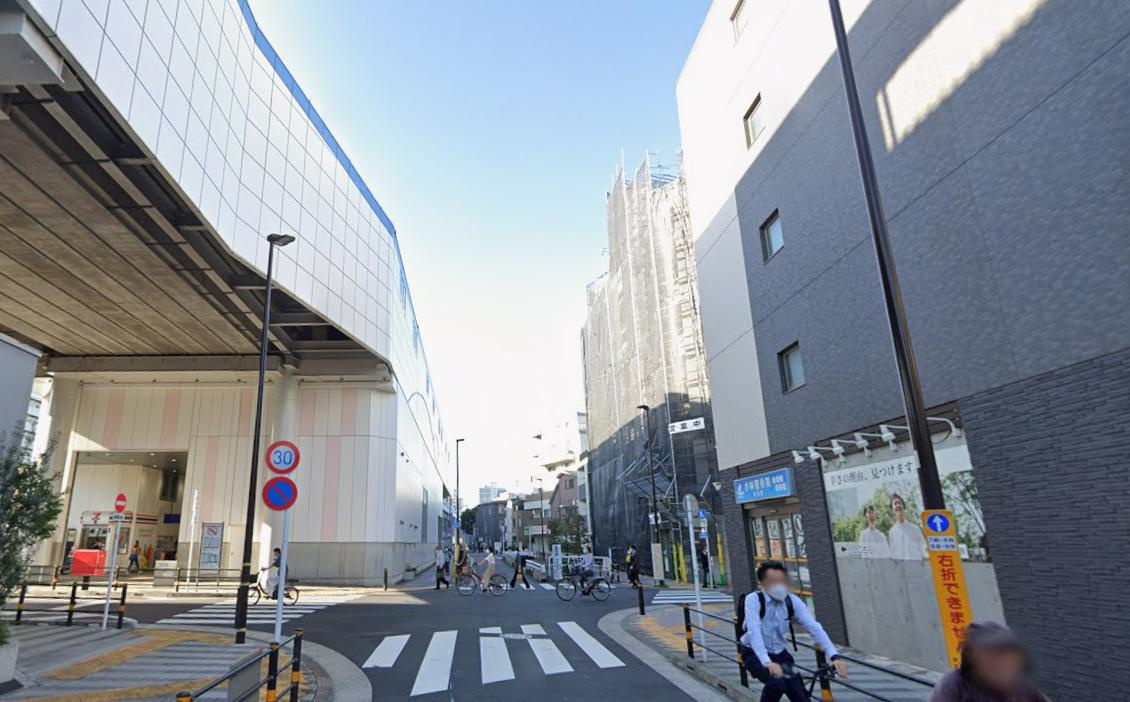 大田区大森西６丁目の店舗一部の周辺