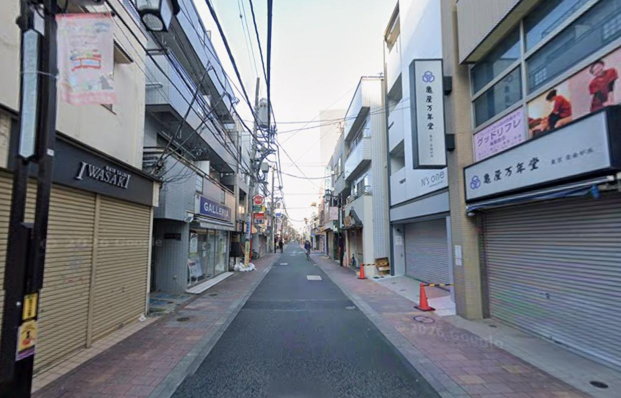 大田区大森西６丁目の店舗一部の周辺