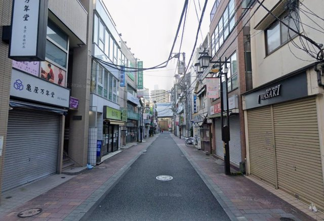 大田区大森西６丁目の店舗一部の周辺