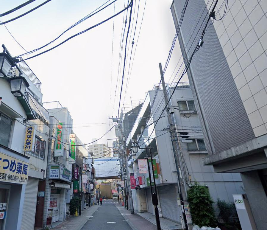 大田区大森西６丁目の店舗一部の周辺