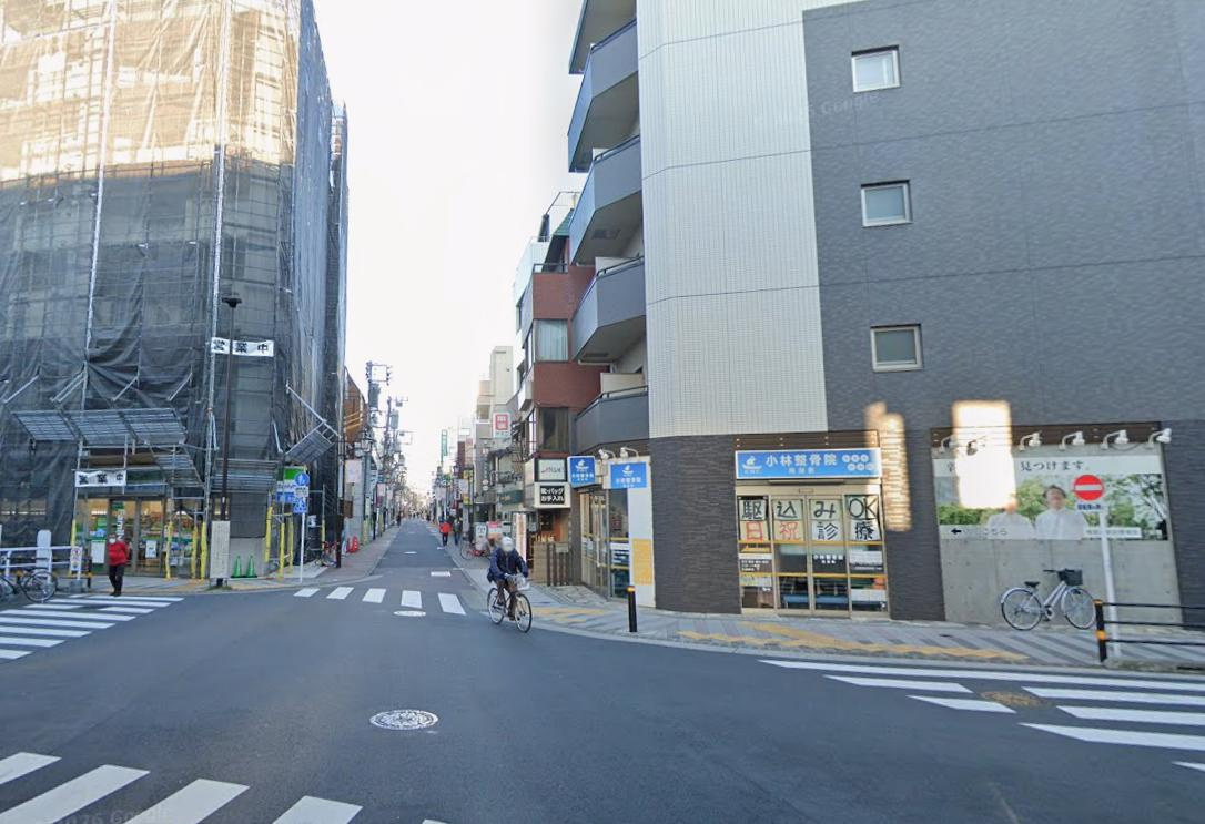 大田区大森西６丁目の店舗一部の周辺
