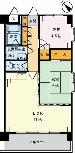 アルデール枡形の間取り