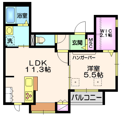 RIKEENO　渋谷本町の間取り