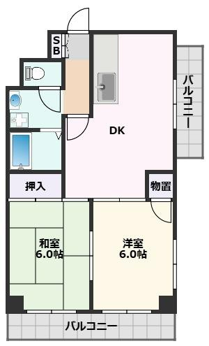 【間取り】 | エクセルコート千里丘