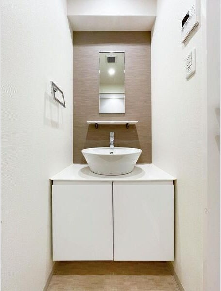 S-RESIDENCE神戸元町の洗面所