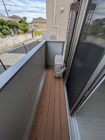 グランレール西二見のバルコニー