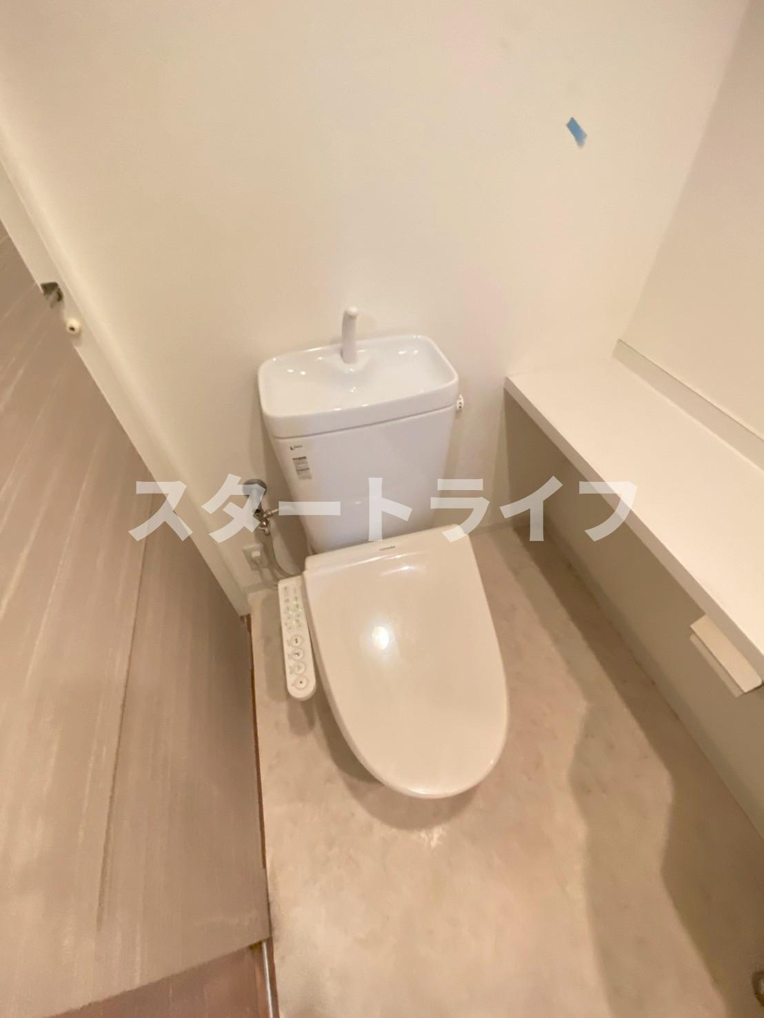 大阪市淀川区十三東１丁目の賃貸マンションのトイレ