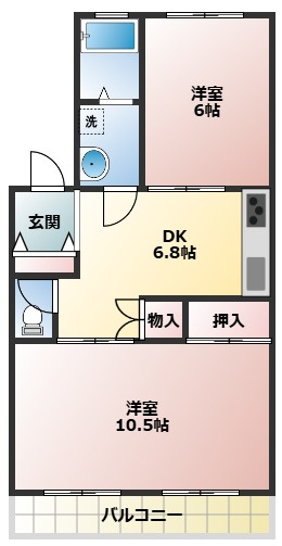 【間取り】 | ヴィラ立町