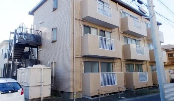 松戸市上本郷の賃貸マンションの外観