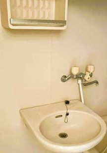 松戸市上本郷の賃貸マンションの洗面所