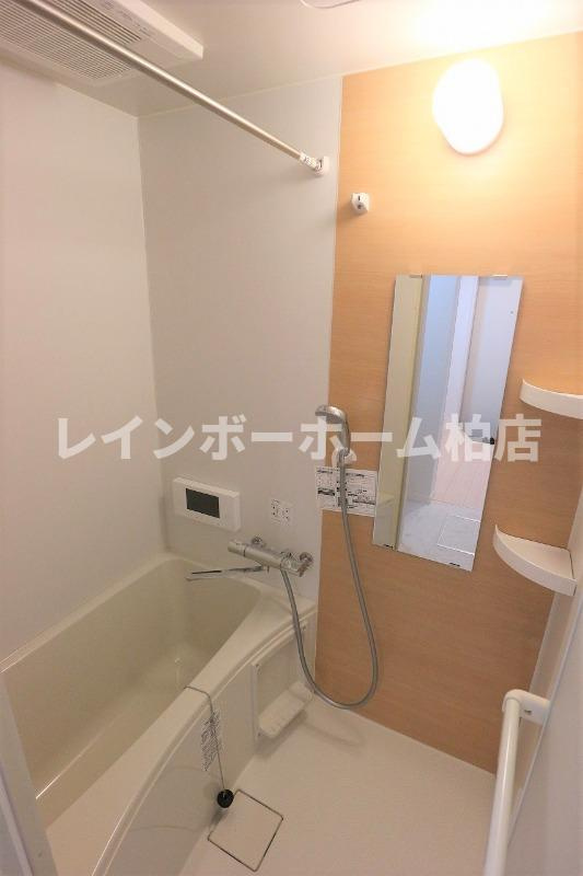 特典：仲介手数料が無料です!!の浴室|コンパクトで使いやすいお風呂です