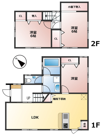 【間取り】 | 城南区堤1丁目戸建