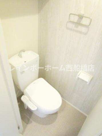 ハーモニーテラス南小岩Xのトイレ