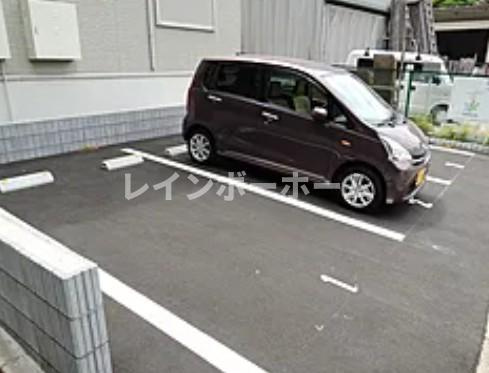 グリームパークの駐車場