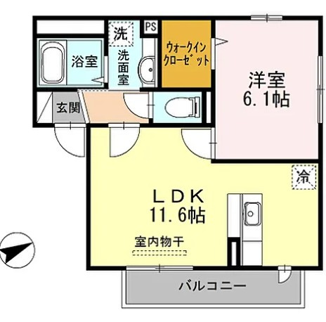 グリームパークの間取り