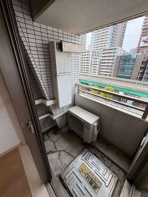 アーバイル月島駅前のバルコニー