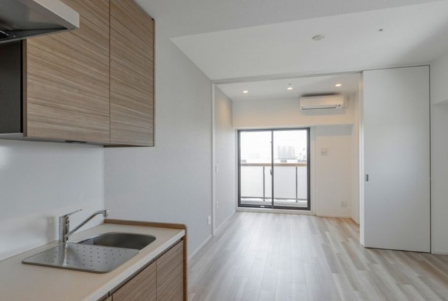 【居間・リビング】コスモグラシア新宿西早稲田