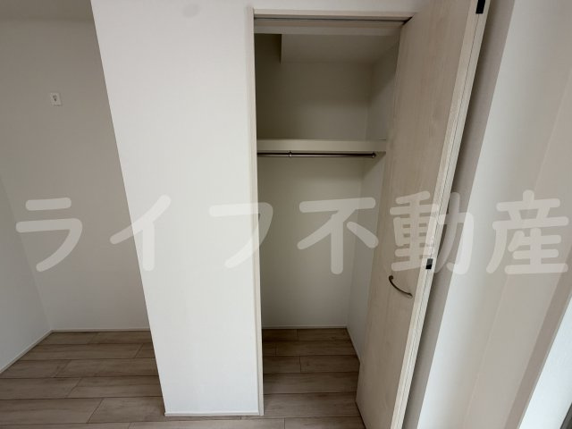 フジパレス東花園駅北1番館の収納|大きなものも収納できそうです