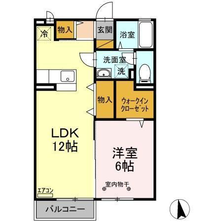 ウェルネスの間取り