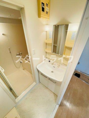 大阪市淀川区野中南２丁目の賃貸マンションの洗面所