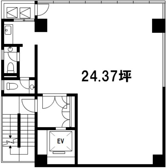 昭美京橋第二ビルの間取り
