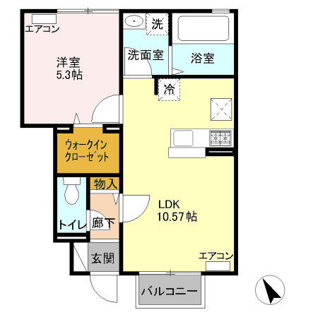 La vieの間取り
