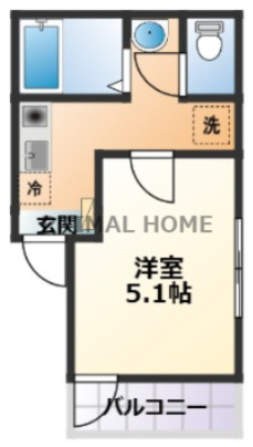 【間取り】 | リーヴェルＬｅｃｏ神奈川新町