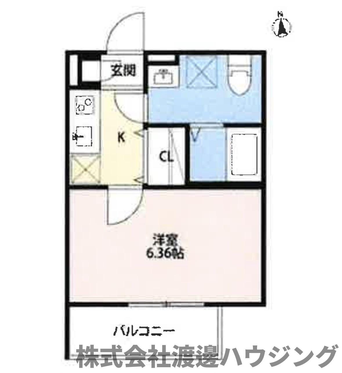 メゾンドペーシェ鴻池の間取り