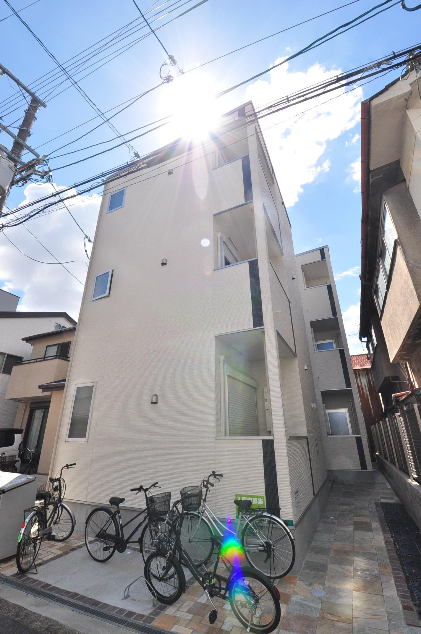 大阪市都島区都島中通２丁目のアパートの外観