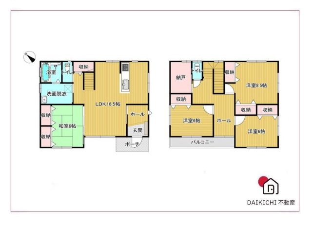 【間取り】 | 熊谷市代　中古戸建
