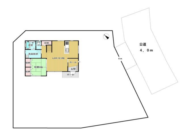 【区画図】 | 熊谷市代　中古戸建