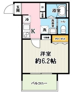 【間取り】 | プルメリア・指扇 | 間取りです。