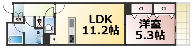 【間取り】 | アーク緑橋　仲介手数料無料