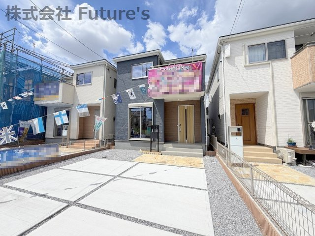 八潮市緑町3丁目　新築戸建　全4棟　3号棟の外観|「草加」駅バス7分『緑町一丁目』停歩3分の好立地