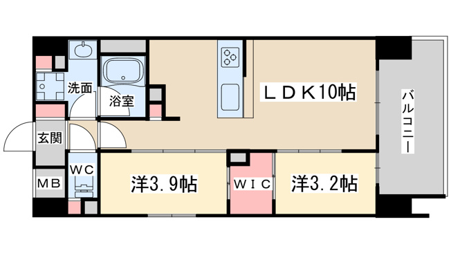 【間取り】 | ソルレヴェンテ新梅田