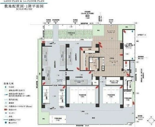 エステムコート名古屋　TWIN　EASTの区画図
