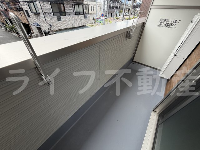 フジパレス東花園駅北1番館のバルコニー|バルコニー付きです