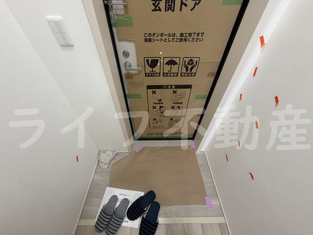 フジパレス東花園駅北1番館の玄関|玄関です