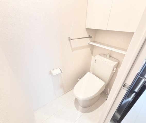 熊本市中央区出水４丁目のアパートのトイレ|トイレもきれいです
