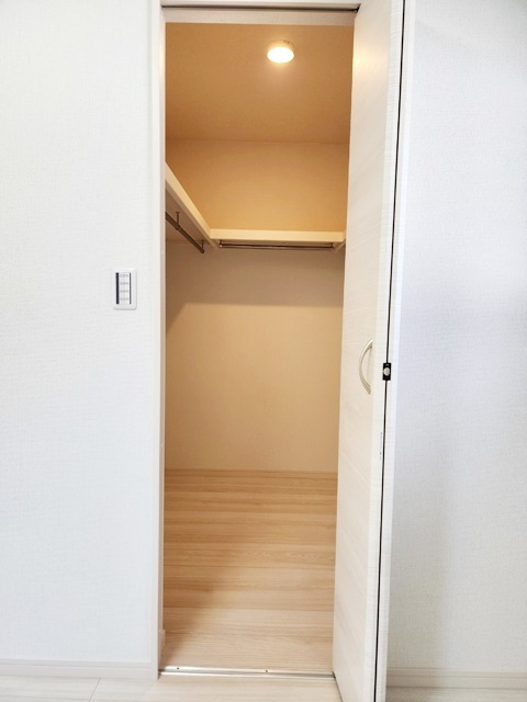 のアパートの収納