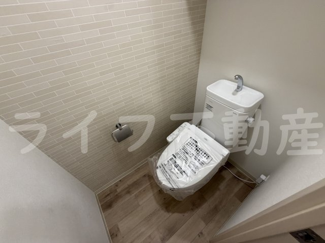フジパレス東花園駅北1番館のトイレ|清潔感のあるトイレです