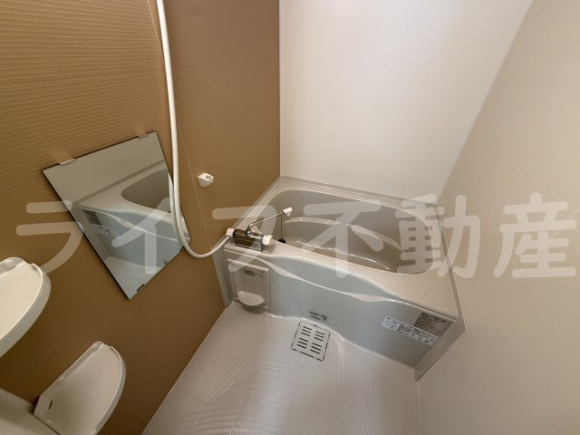 フジパレス東花園駅北1番館の浴室|ゆったり過ごせるお風呂です