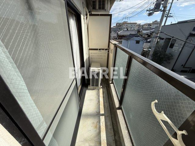 RIGEL岡町のバルコニー