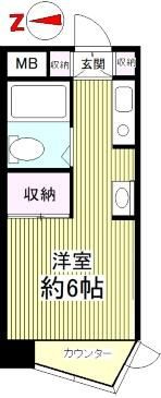 パークサイド野川公園の間取り