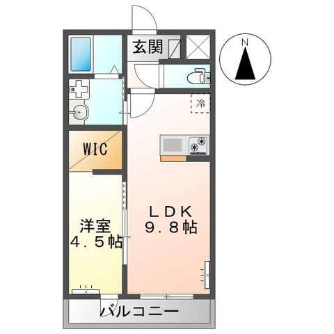 フィールド　ストーンの間取り