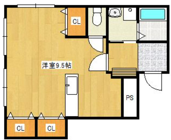 メゾン岩橋の間取り